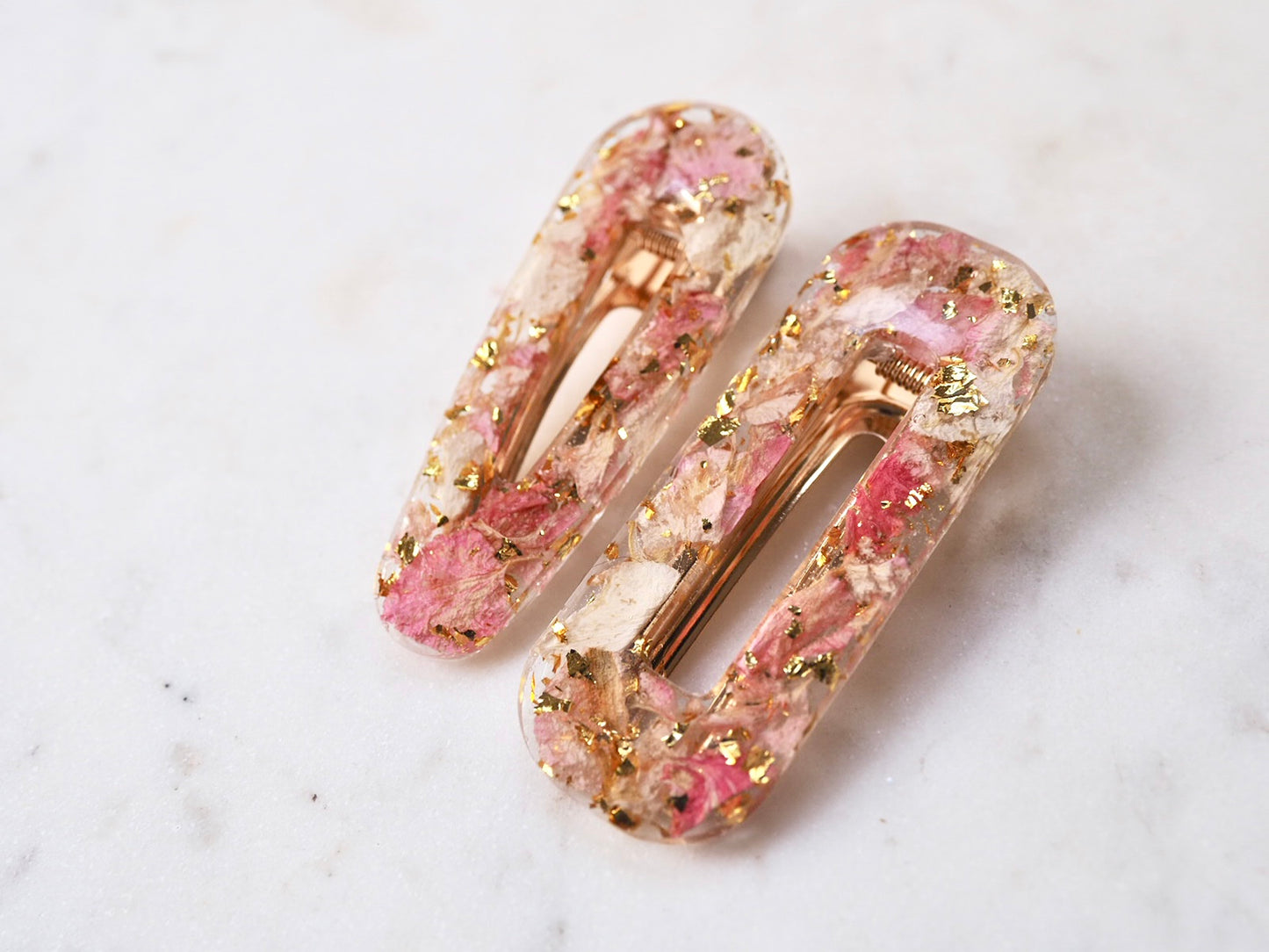 Rose Hair Clips